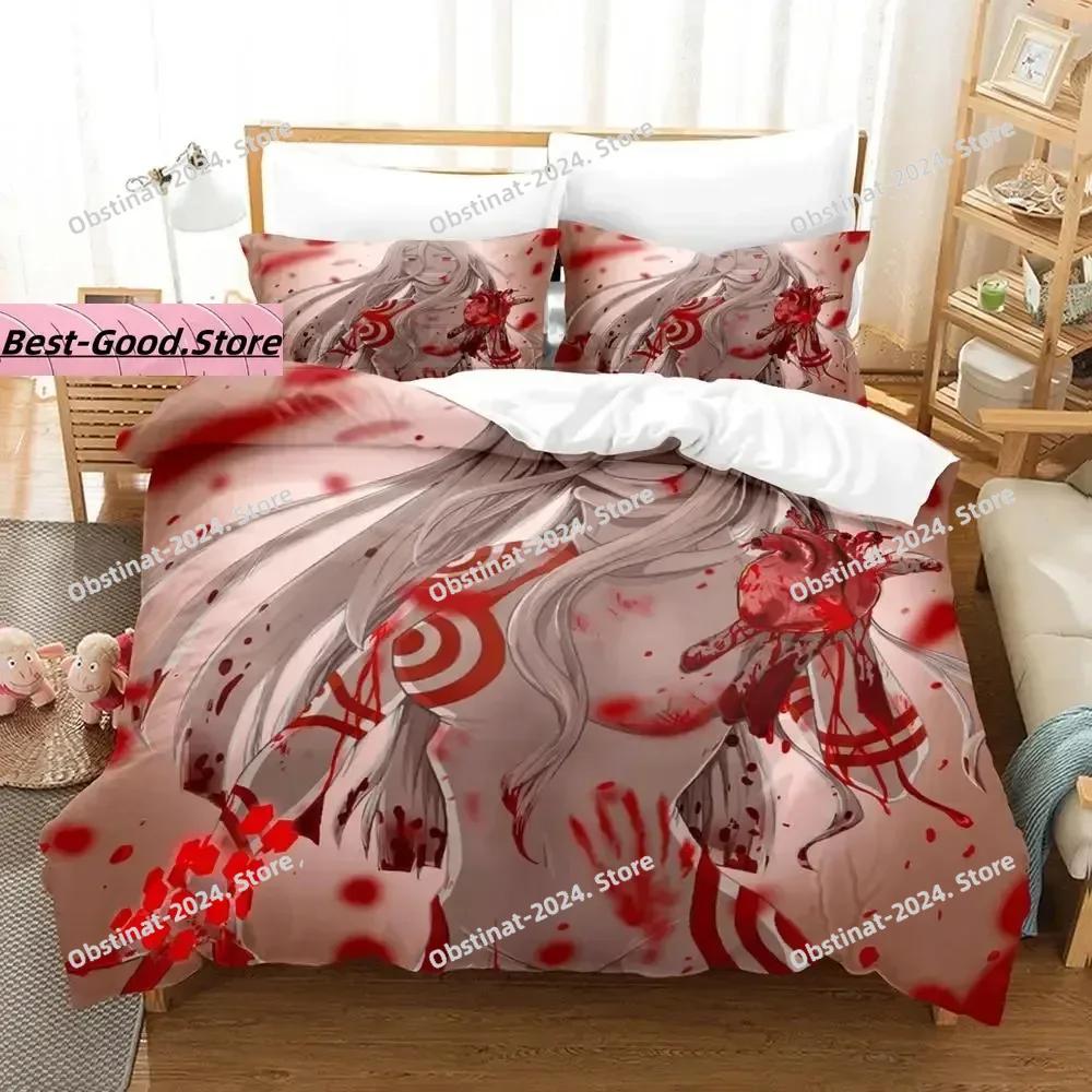 Comforter Deadman Wonderland Bedding Set Single Twin Full Queen King Size Bed Set Aldult Kid Bedroom S 3D Cama De Casal