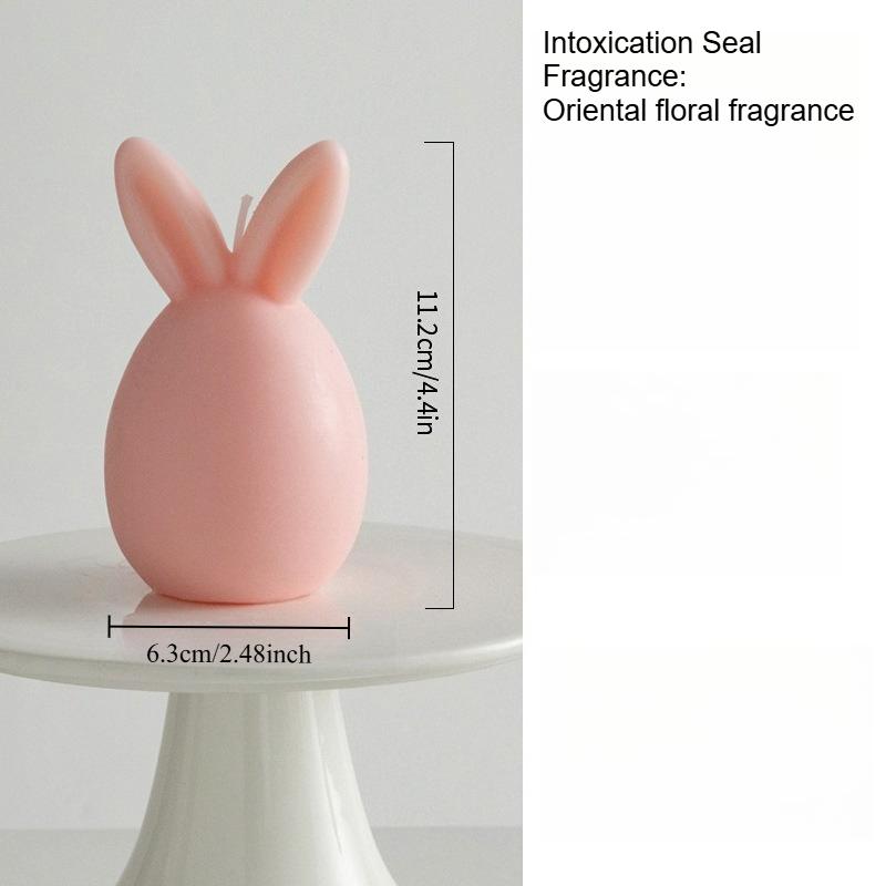 Easter Eggs Aromatherapy Candles Creative Holiday Decorations Gifts Rabbit Shaped Candles Home Decorations Candle Supplies