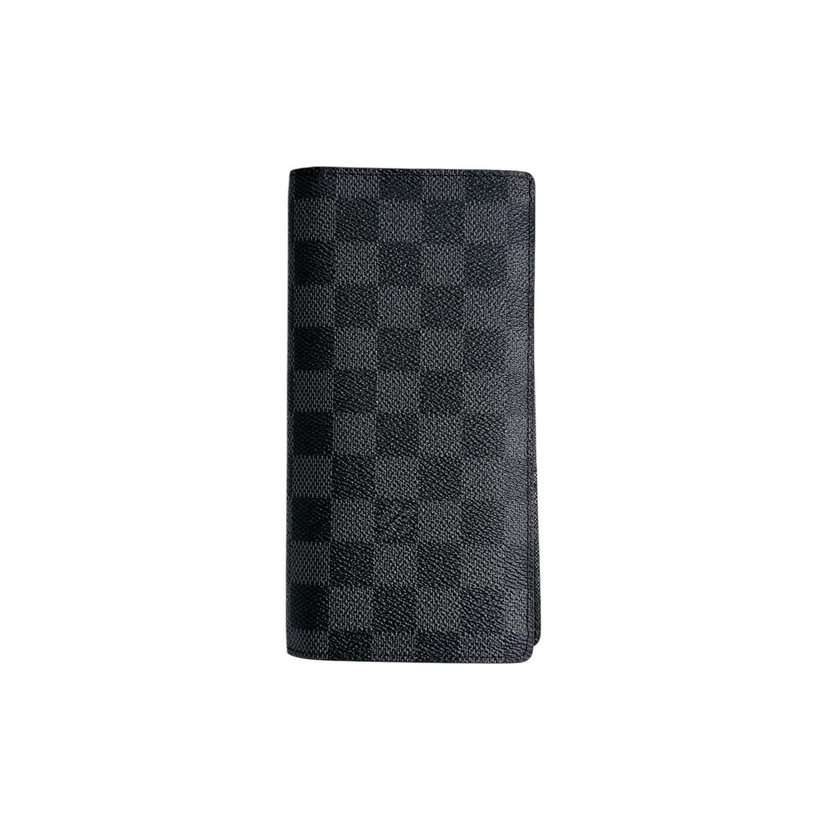 

LOUIS VUITTON Portefeiulle Â· Brother Long Wallet purse Damier Grafitto N62665 Used