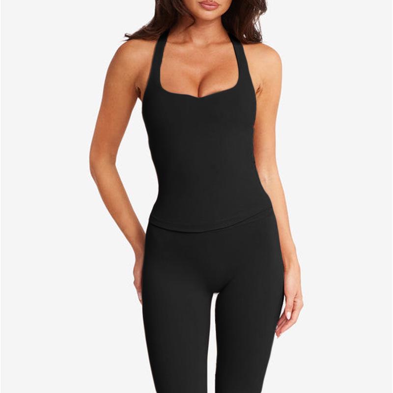 

Чэнь Шицзе Женский спортивный I-образный бюстгальтер в европейском и американском стиле с нагрудной подушечкой S