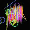 Seven-Color 0.45mm Super Bright Fluorescent Stick - Glow Stick for Festival Party Dancing and Dress-up Props.
