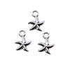 Starfish Charms Multi Color Metal Pendants For Beach Themed DIY Jewelry Accessories