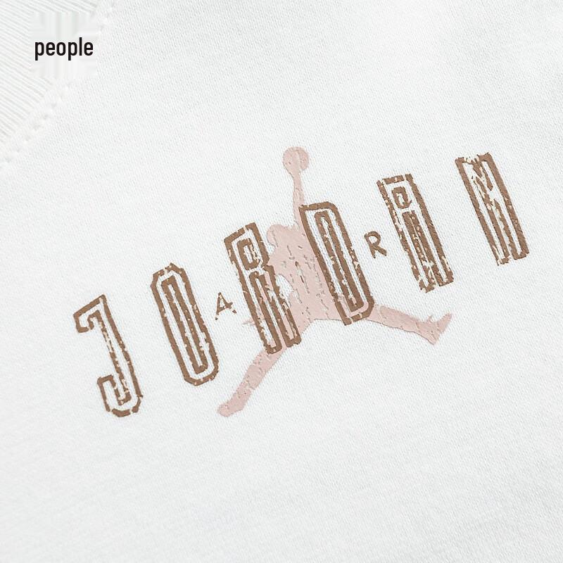 Jordan Kids' Marshmallow Long-Sleeve T-Shirt