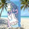 Miffy Rabbit Beach Towel Microfiber Quick Drying Absorbent Cartoon Printed Seaside Resort Bath Towel