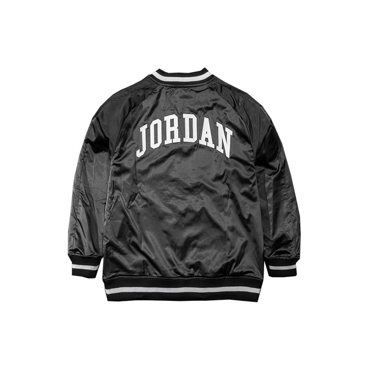 Air Jordan Lightweight Mesh Baseball Jacket Men Outerwear Black AR1170-010