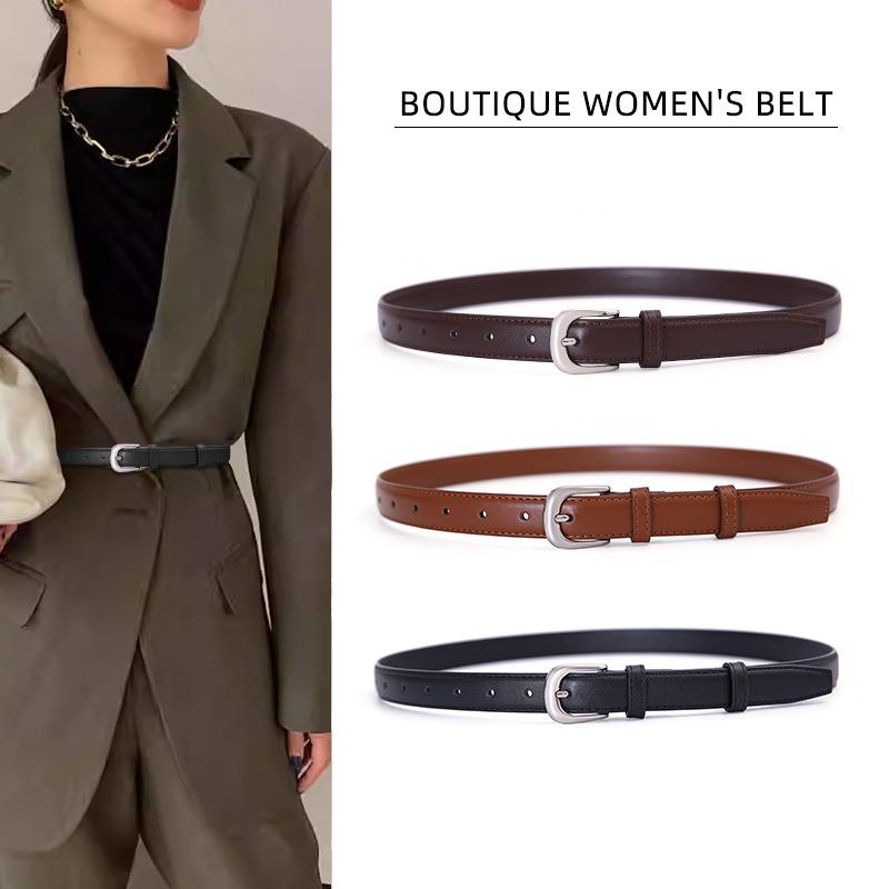 

Women s Slim Black Waist Belt: Versatile Fashion Accessory for Dresses, Skirts, and Jeans 100 cm