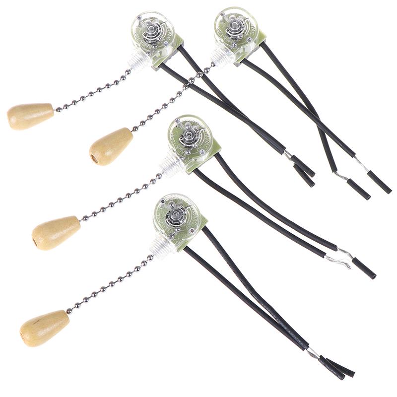 4 buc. Comutator cu tragere pentru lumina de perete. Lampa pentru ventilator de tavan. Comutator universal cu lanț