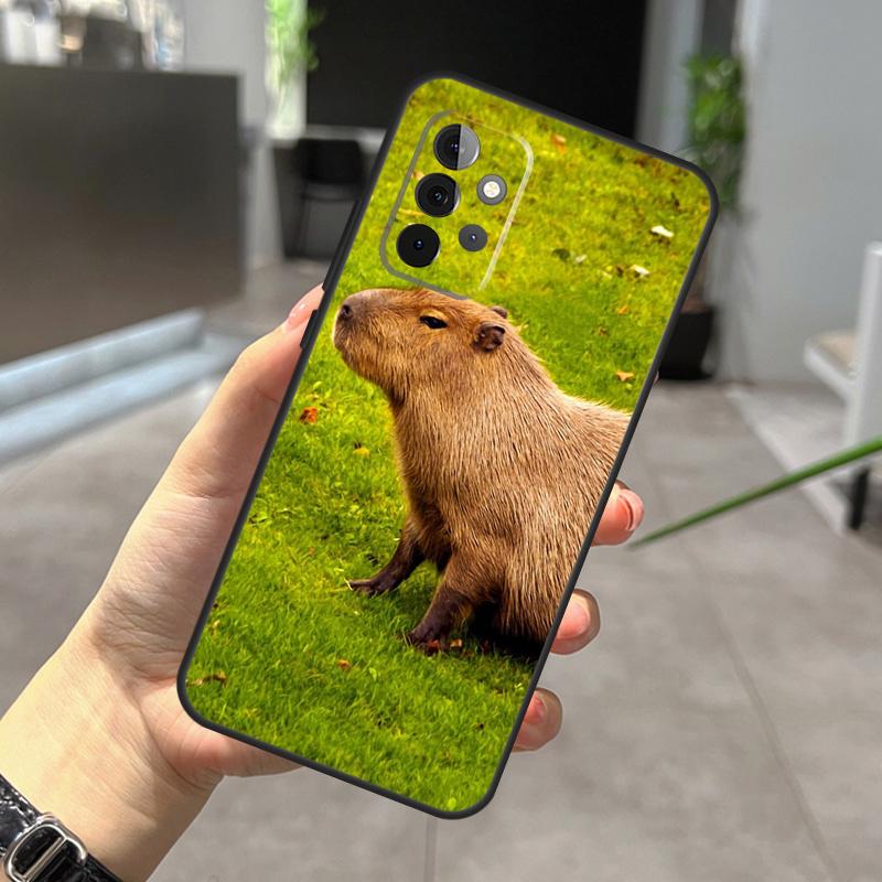 

Funny Capybara Case For Samsung Galaxy A22 A32 A52 A15 A16 A05 A26 A36 A56 A53 A33 A13 A34 A54 A14 A35 A55 Samsung A16