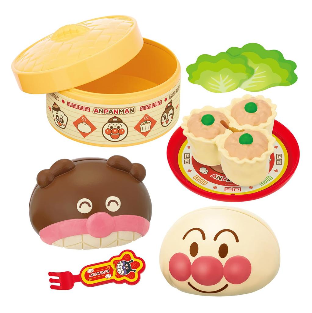 JOYPALETTE Anpanman Steamed Bun Set In a (Served Steamer)