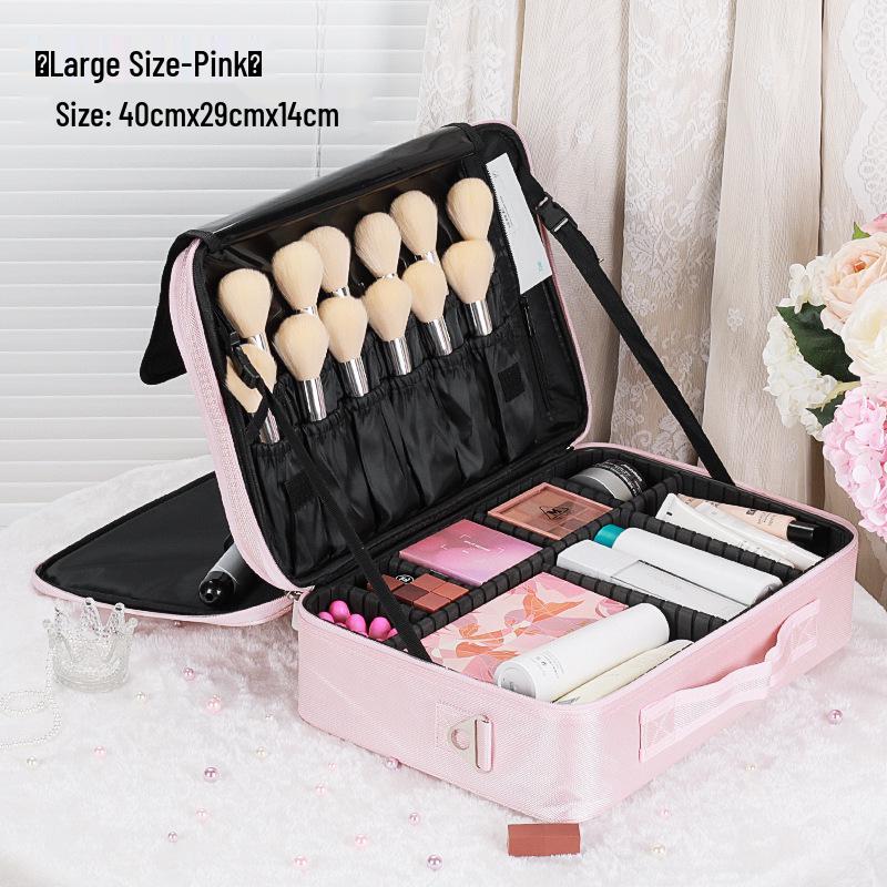 Women's Large Capacity Portable Makeup and Tattoo Tool Storage Bag