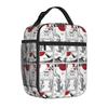 Japanese Koi Fish The Great Wave Off Portable Thermal Cooler Bag Kanagawa Reusable Insulated Lunch Bags Fashion Bento Box School