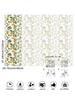 1PC Plants Lemon, Flowers, Hummingbirds, Blooming Garden Pattern, Thickened Moisture-proof Waterproof Self-adhesive Wallpaper