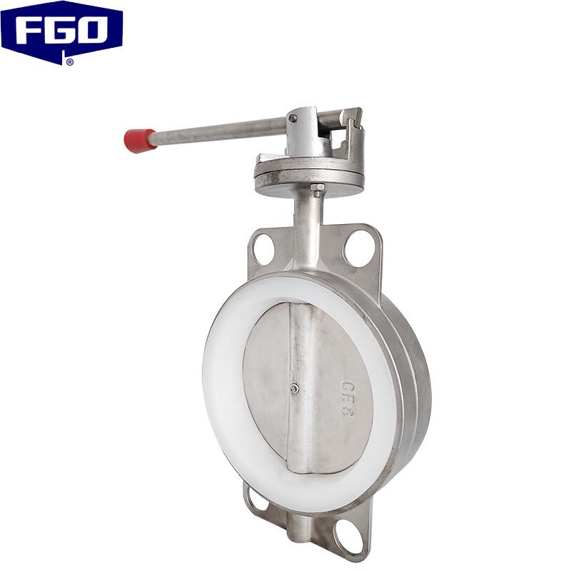 FGO Stainless Steel Wafer Butterfly Valve