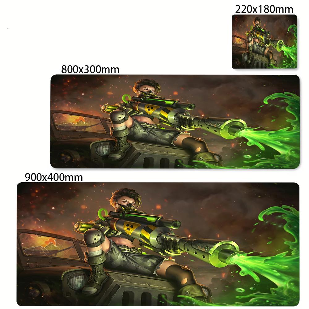Gaming Mousepad Mobile Legends Bang Bang Mouse Pads Office Accessories Nonslip Desk Mat Large Mouspad Waterproof Pad Mausepad