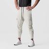 Men Elastic Waist Cargo Jogger Pants With Drawstring And Zipper Pockets