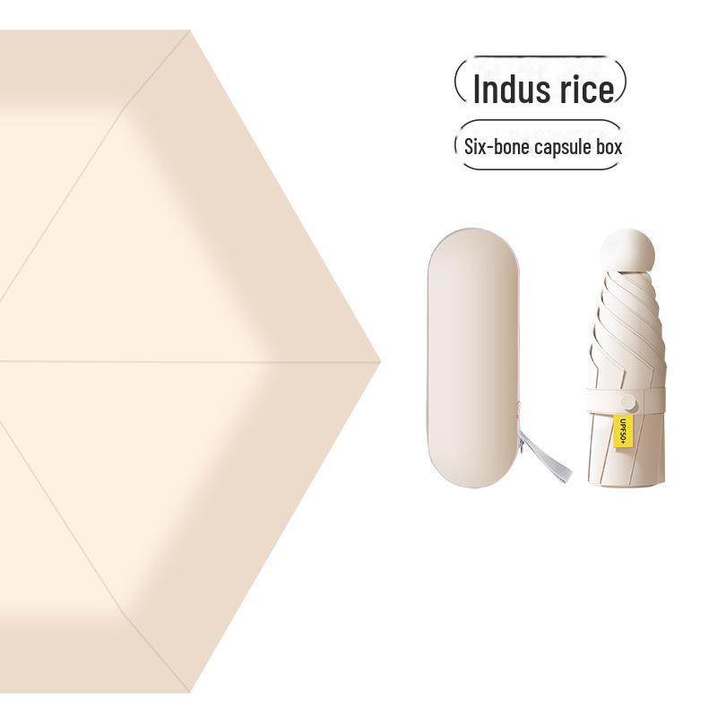 Compact Dual-Use UV Protection Sunshade Umbrella