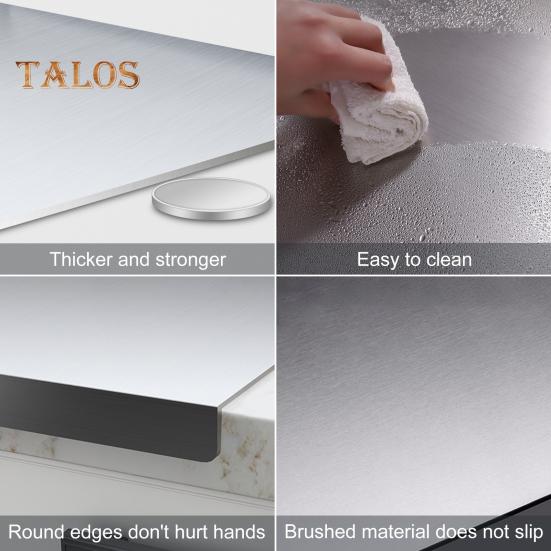 Chopping Board Folded Edge Design Cut Reusable Useful Food Cutting Board Kitchen Gadget Home Supplies