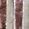 VidaXL Moustiquaire Beige et marron clair 56x200 cm Chenille