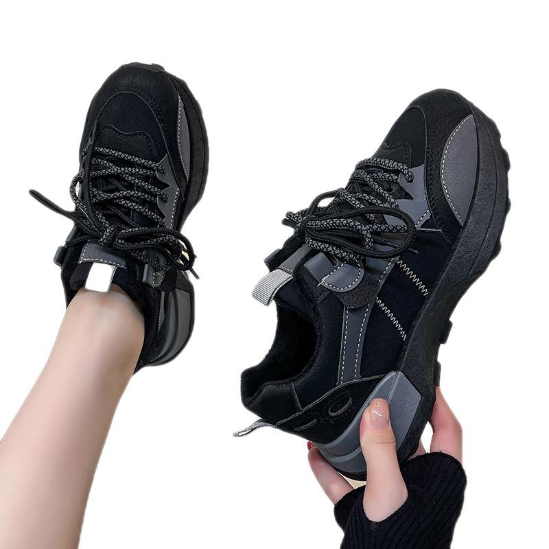 Cortez Women's Spring New Student Running Sports Plus Size Heightened Daddy Shoes