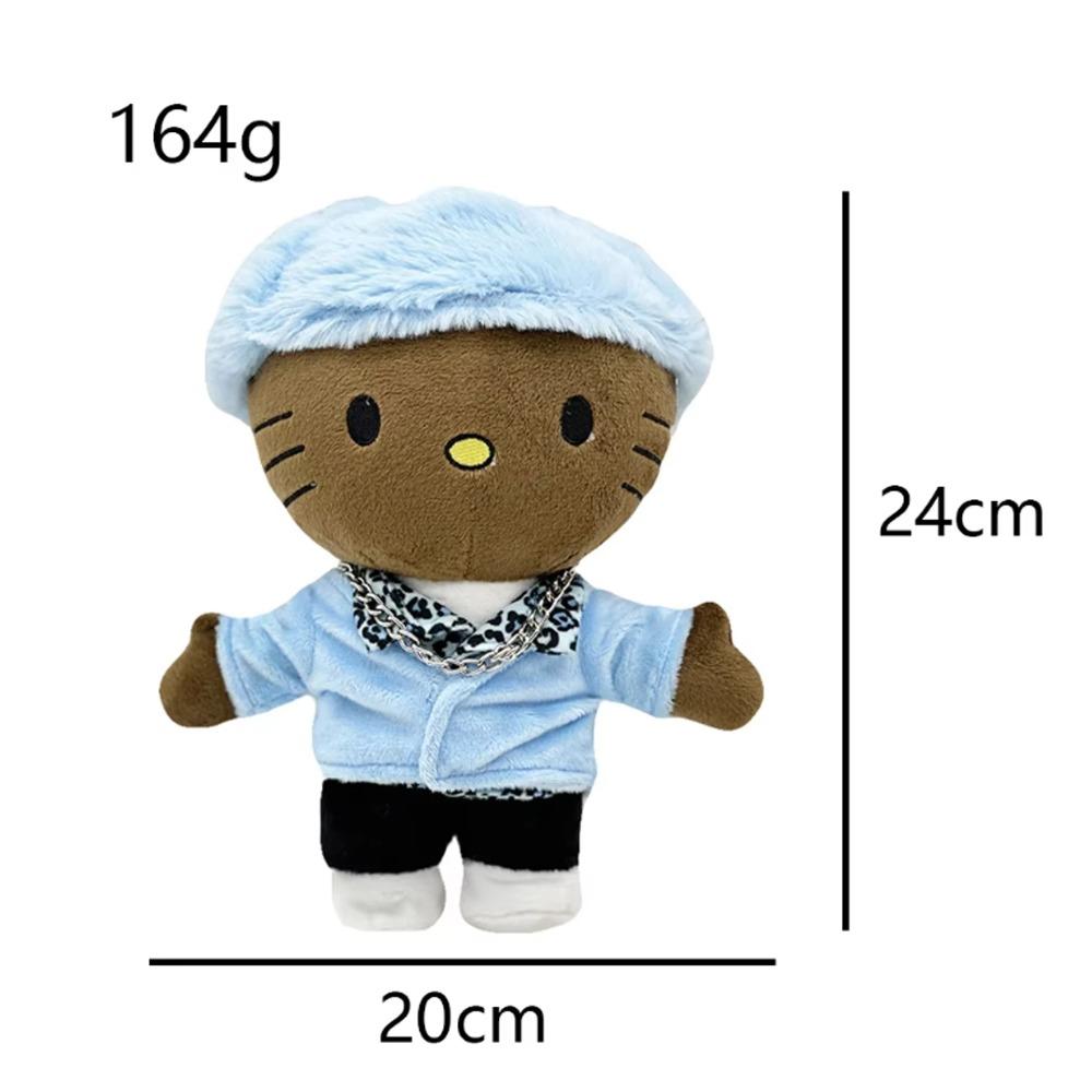 

Hello Kitty as Tyler the Creator Plush Doll Plushies Soft Stuffed Toys 24cm Cute Kids Boys Girls Birthday Christmas Gifts белый