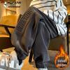 Men's Autumn/Winter Fleece-Lined Jogger Pants