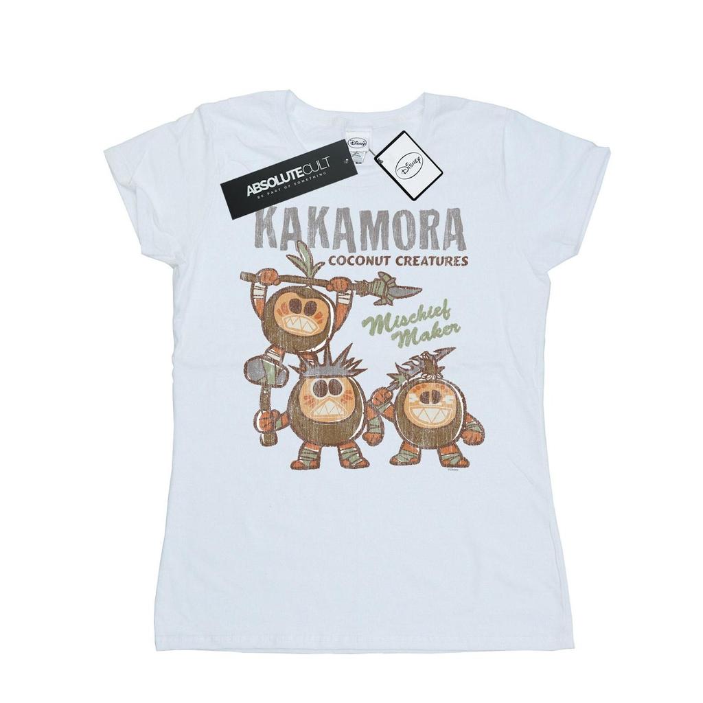 Disney Womens/Ladies Moana Kakamora Mischief Maker Cotton T-Shirt