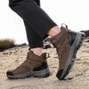 Men's Hiking Shoes Outdoor Adventure Hiking Shoes High-top Hiking Shoes Winter Shoes Wear-resistant Snow Boots