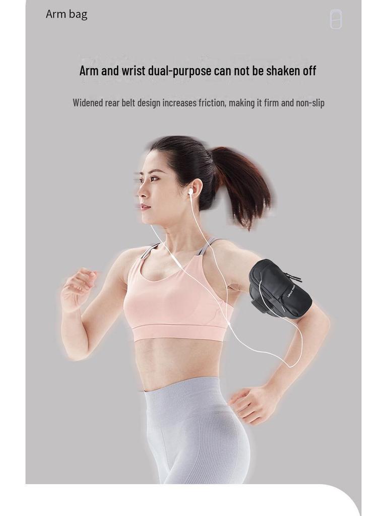 Unisex Mobile Phone Armband for Fitness: Portable Wrist Strap and Arm Sleeve for Running