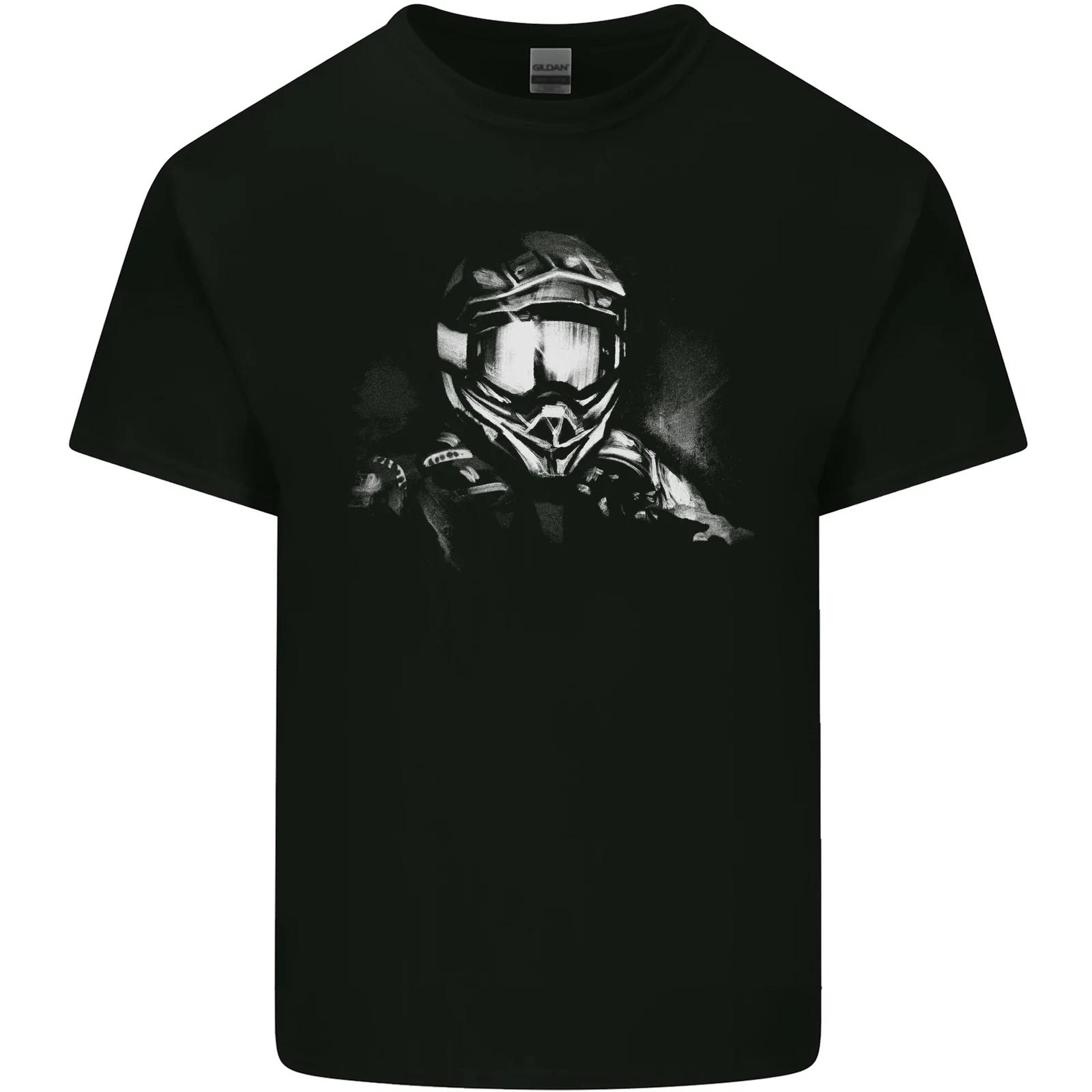 Motocross Rider Motorbike MotoX Dirt Bike Kids T-Shirt Childrens S