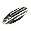LLI6 17.5/23CM Car Head Cover Emblem Rear Cover Sticker Decoration for Ford Mondeo Fusion Focus Fiesta Kuga Edge Transit Ecosport