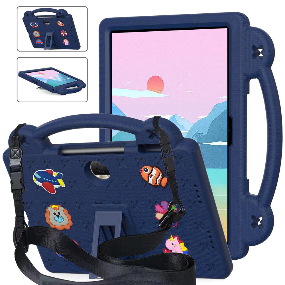Cartoon Cute Bear EVA Case For Honor Pad 9 12.1 inch 2025 Kids Safe Handle Stand Protective Tablet Cover Funda
