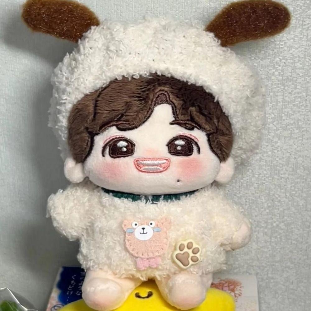 Pant T-shirt Suit Plush Doll Costume Suit Stuffed Doll Animal Doll Clothes  Girls Gift