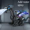 1SET Electric Spray Machinery Dinosaur Atomization Sound Lighting Children's Simulation Animal Toy Walking Model