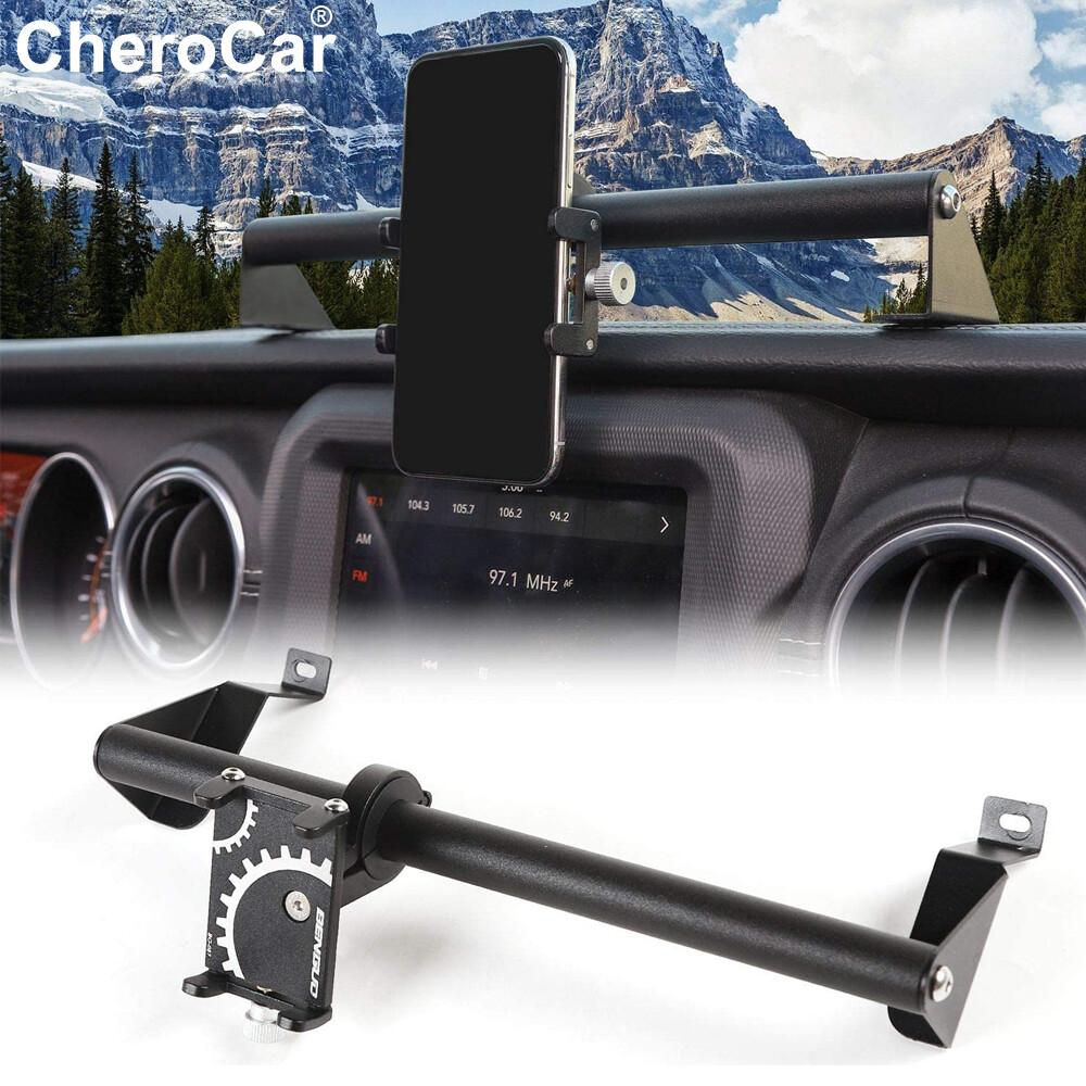 Auto Mobile Phone Mount Stand Holder for Jeep Wrangler JL 18+ Gladiator JT Truck