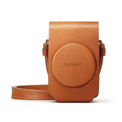Sony Digital Camera Case Soft Carrying Case Brown T LCS-RXG