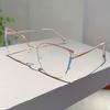 Oversized Cat Eye Glasses Women  Fashion Vintage Multi-color Rim Optical Frames Trendy Blue Light Blocking Eyewear