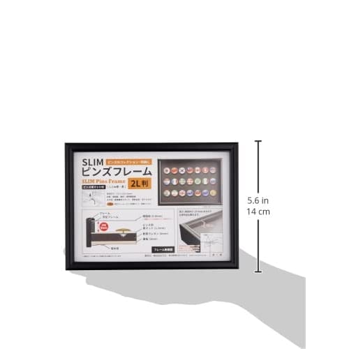 VANJOH SLIM Pin Frame, 2L Size, Black, 106391