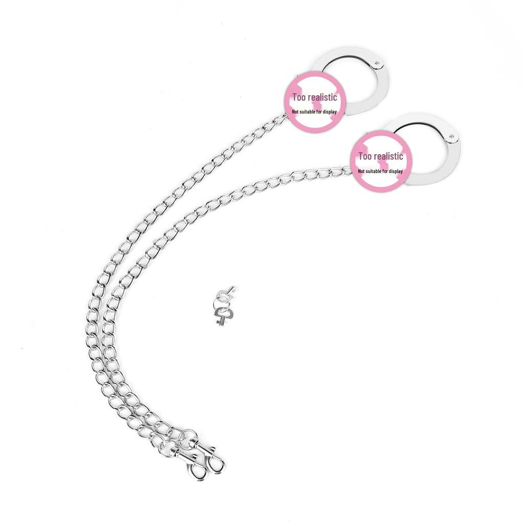 Enhanced Metal Handcuffs with Keys for Women - Sensual Toys for Couples