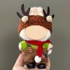 Mini Plush Doll Clothes Sweater Hat Dress Soft Doll Outfits Easy Wear Christmas Halloween Clothing for 17cm Dolls