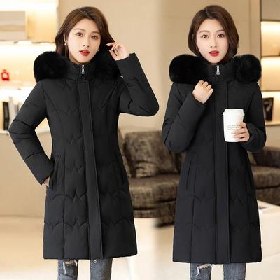 Winter Clothes Coats Parkas Winter Jacket Women Parka Hooded Fur Collar Thick Warm Women's Jackets Student Coats Women's Clothing