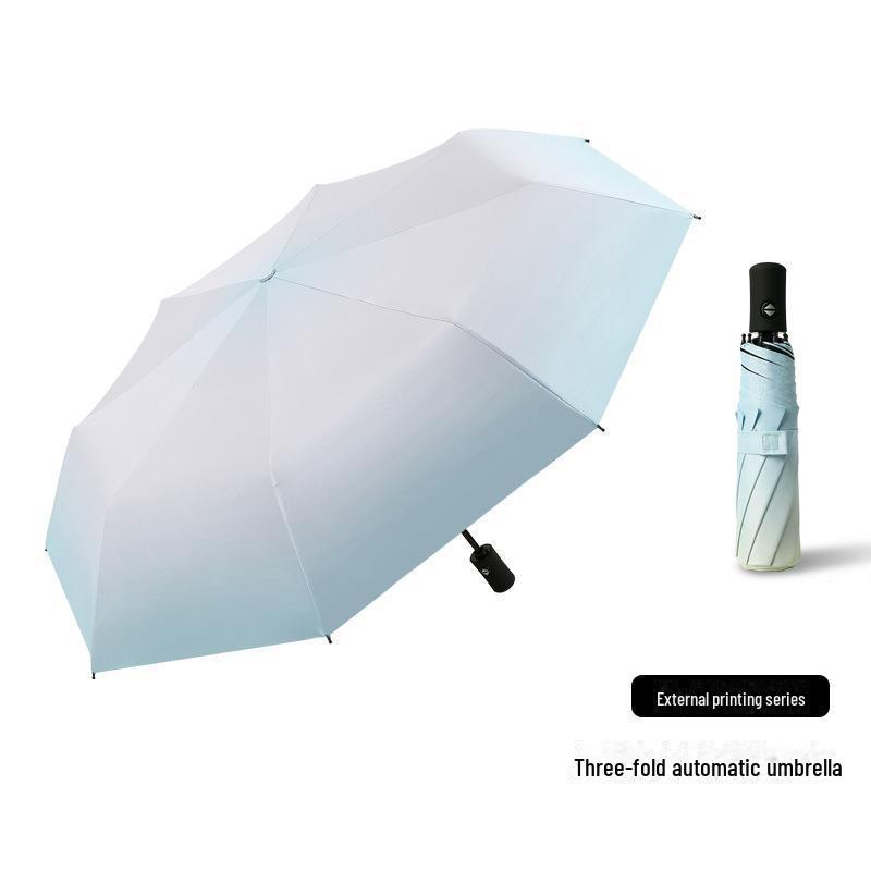 

Зонт двойного назначения с градиентом для защиты от солнца и дождя