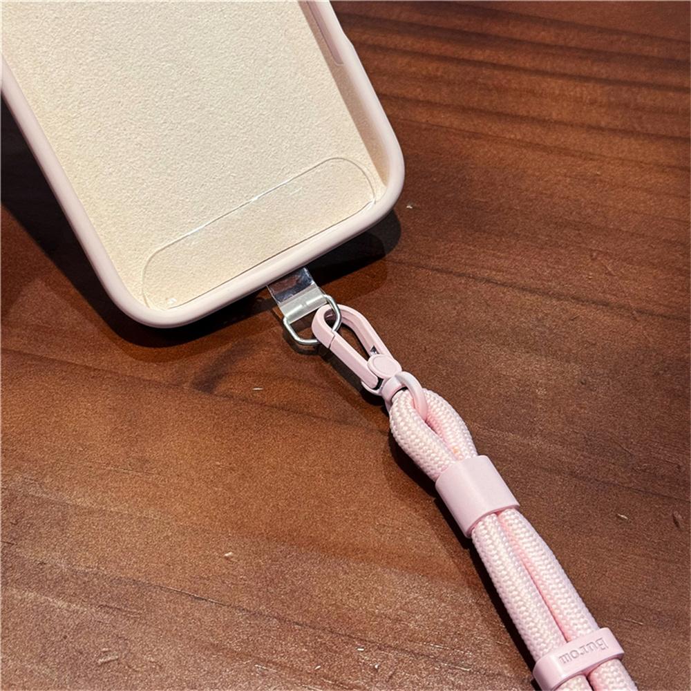For iPhone 13 Pro Case Precise Cutouts Liquid Silicone+PC Phone Cover with Wrist Strap