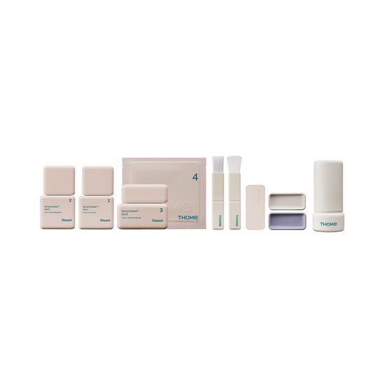 THOME Program Gua Sha Planning Set (1+2+3+6 Masks+Mag-Up Brush Set+Porcelain Shaping Set+Porcelain Gua Sha)