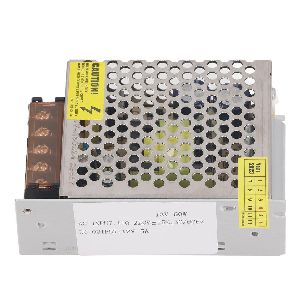 Geregelter Schaltwandler 110?220V auf 12V 5A 60W Schaltnetzteil Transformator Adapter für