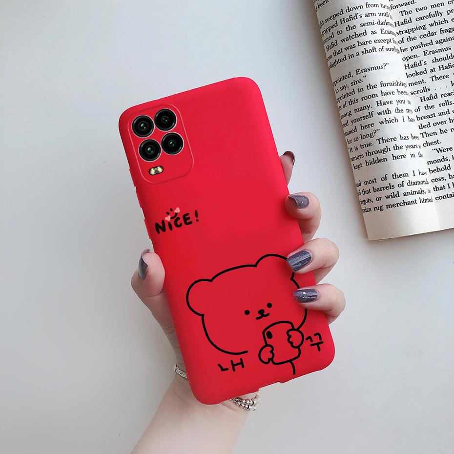 For Xiomi Xiaomi Mi 10 Lite 5G Case Silicon Cute Soft Cover Phone Cases For Xiaomi Mi10 Lite Zoom Mi 10Lite 10 Lite Fundas Case