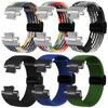 For Casio G-SHOCK series fourth generation5657 GST-B400 modified nylon woven canvas watch strap accessories magnetic watch chain