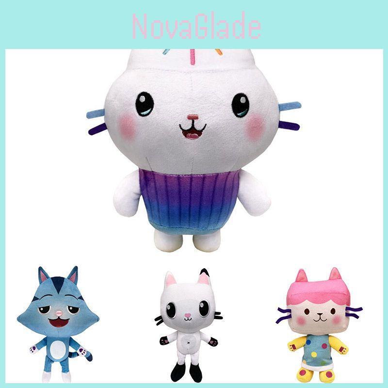 Gabby's Dollhouse Super Soft Plush Cartoon Stuffed Doll Kids Xmas Gifts