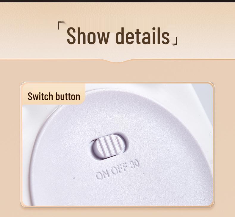 Mushroom Silicone Night Light: Cute Tap-Activated, Timer, USB Charging Bedside Lamp