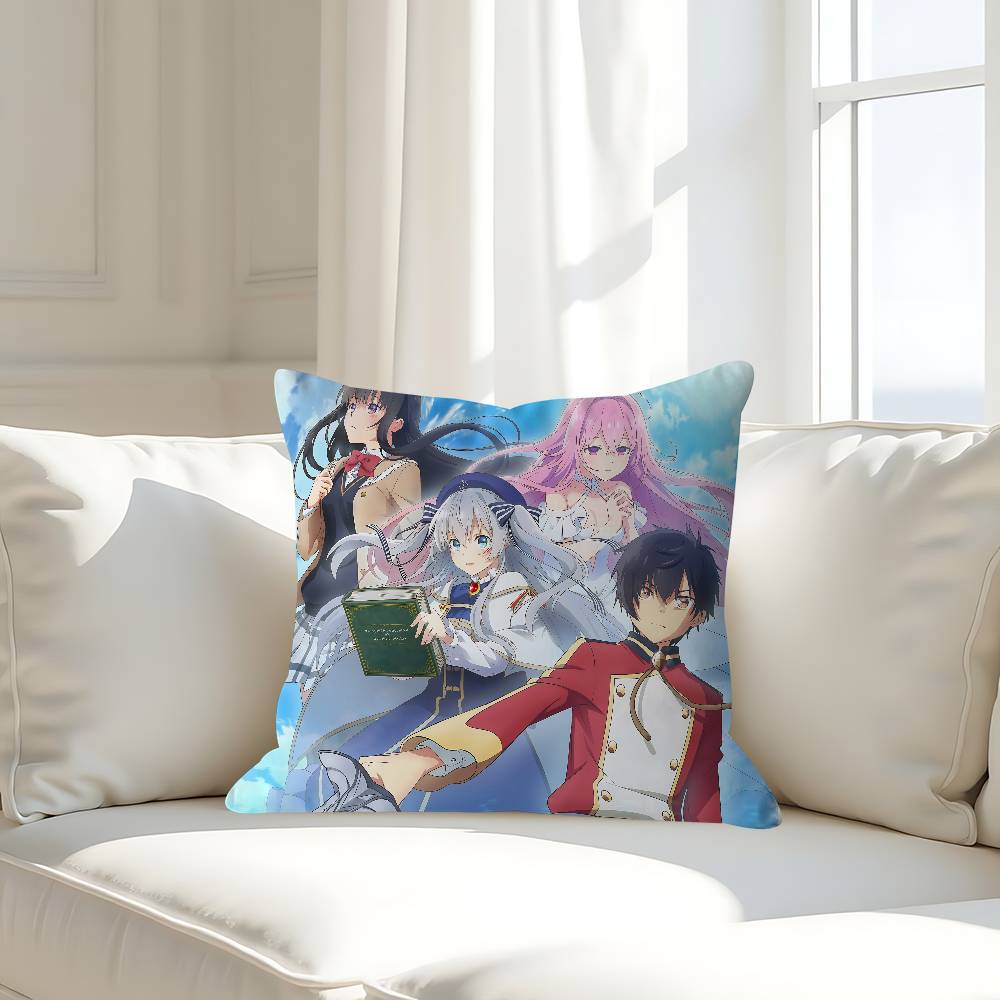 Seirei Gensouki Spirit Chronicles Pillow Case Removable Washable Cushion Cover – All-Season Soft Linen