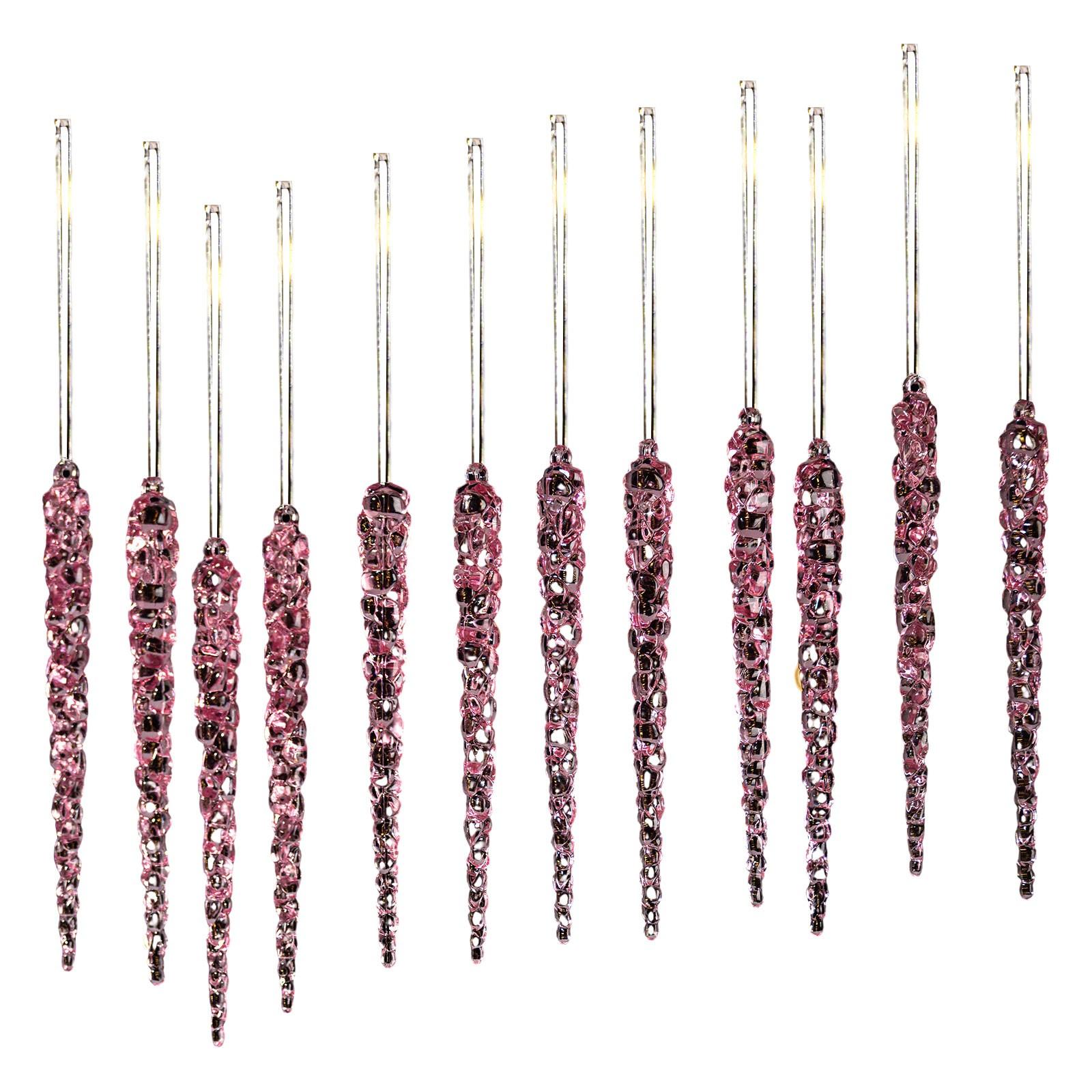 

Рождественские украшения Прозрачные 12 шт. Вафельные рожки One Size